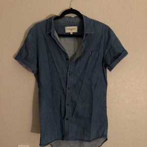 Modern Amusement Denim Button Down